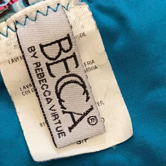 BECCA by Rebecca Women's Flounce Bikini Swimsuit Small - Picture 7 of 9